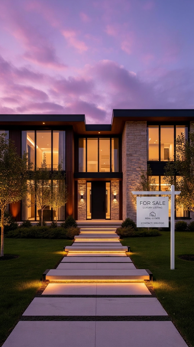 Modern luxury home, market-ready